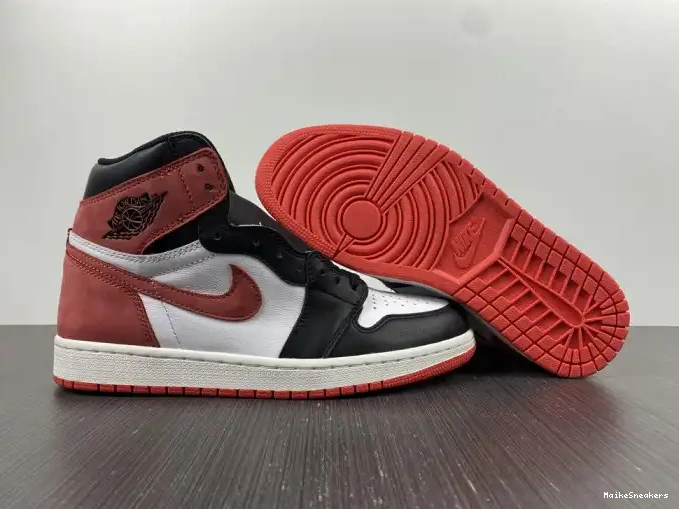 MaikeSneakers Jordan High OG 555088-112 Retro 'Track Red' Air 1 0513